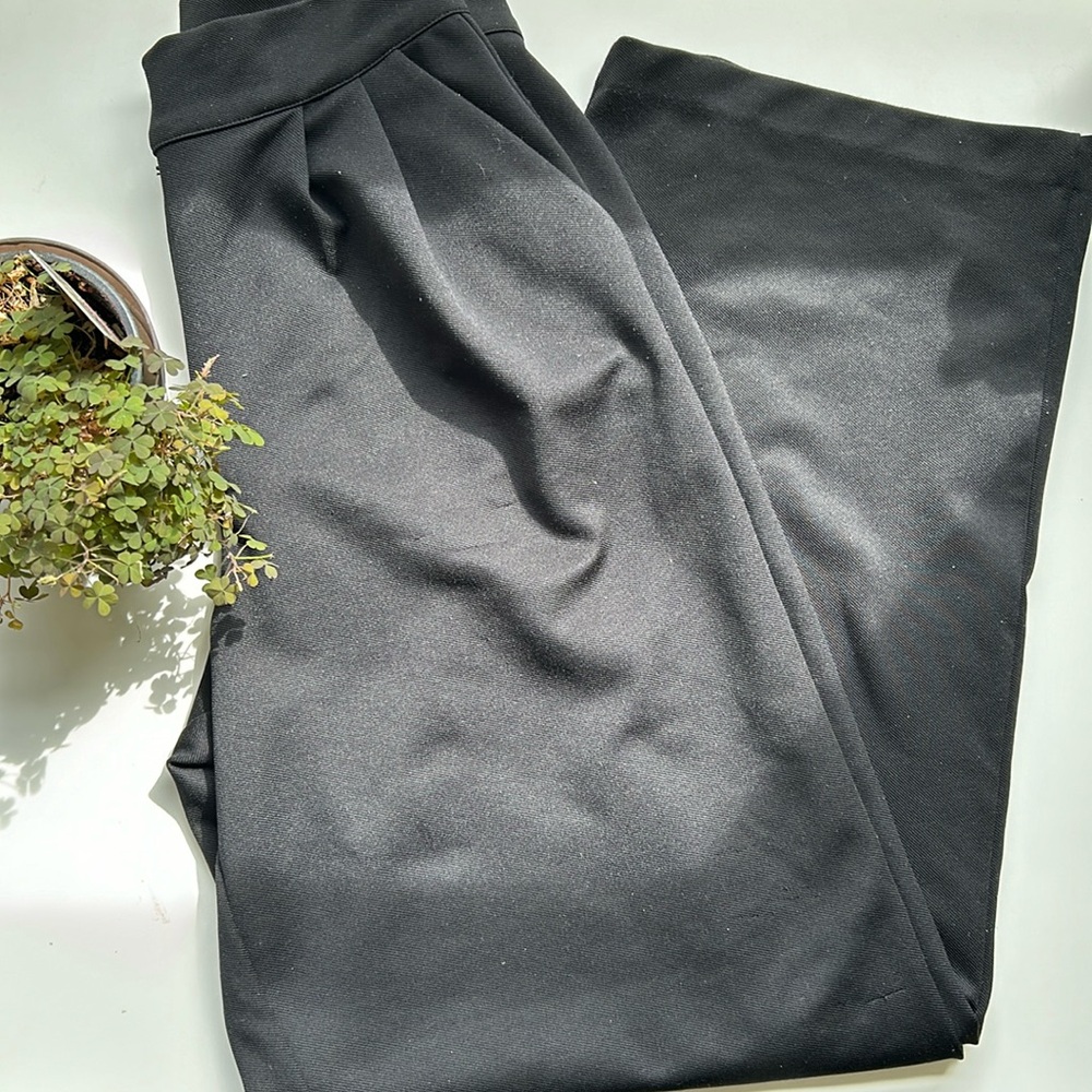 H&M Black Wide Leg Pants